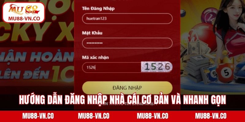 Hướng dẫn đăng nhập nhà cái cơ bản và nhanh gọn