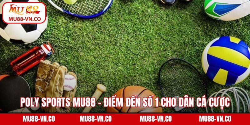 Poly Sports MU88 - Điểm Đến Số 1 Cho Dân Cá Cược Thể Thao 1 Poly Sports